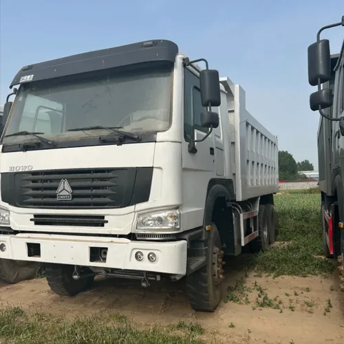 Used HOWO 6×4 Dump Truck 375/380/430HP Construction Tipper Euro3 For Africa Mine Muck Transport