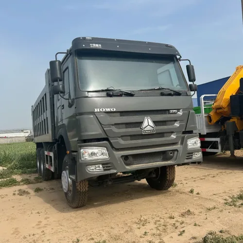 Used HOWO 6×4 Dump Truck 375/380/430HP Construction Tipper Euro3 For Africa Mine Muck Transport