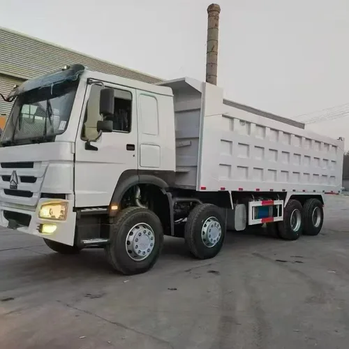 Sinotruk Howo 4-Axle 8*4 Heavy-Duty Dumper For Sand Coal Infrastructure Second-Hand Tipper Lorry