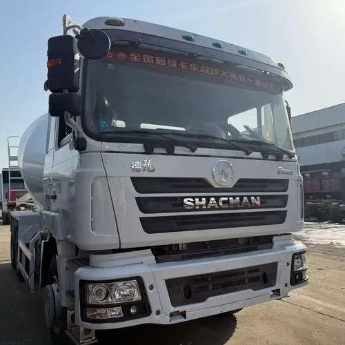 Second-Hand SHACMAN F3000 Cement Mixer Transport Truck 10 Cubic Meter Drum For Mine & Factory Internal Haulage