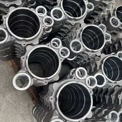 Trailer Axle Bearing Housing High Strength Gray Cast Iron Wheel Hub Bearing Shell Semi-Trailer Cast Spare Parts Stock