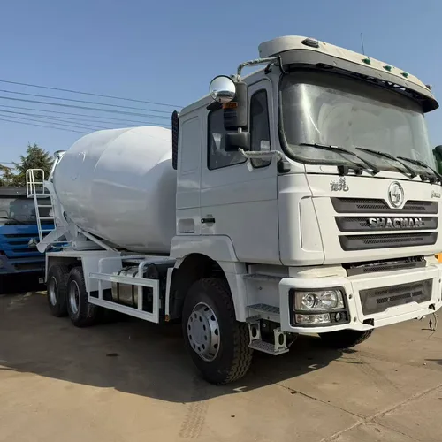 Second-Hand SHACMAN F3000 Cement Mixer Transport Truck 10 Cubic Meter Drum For Mine & Factory Internal Haulage