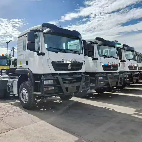 Used HOWO TX 6×4 Tractor Head Double Rear Axle Semi-Truck Tractor For Container & Tank Trailer Price 120000 RMB