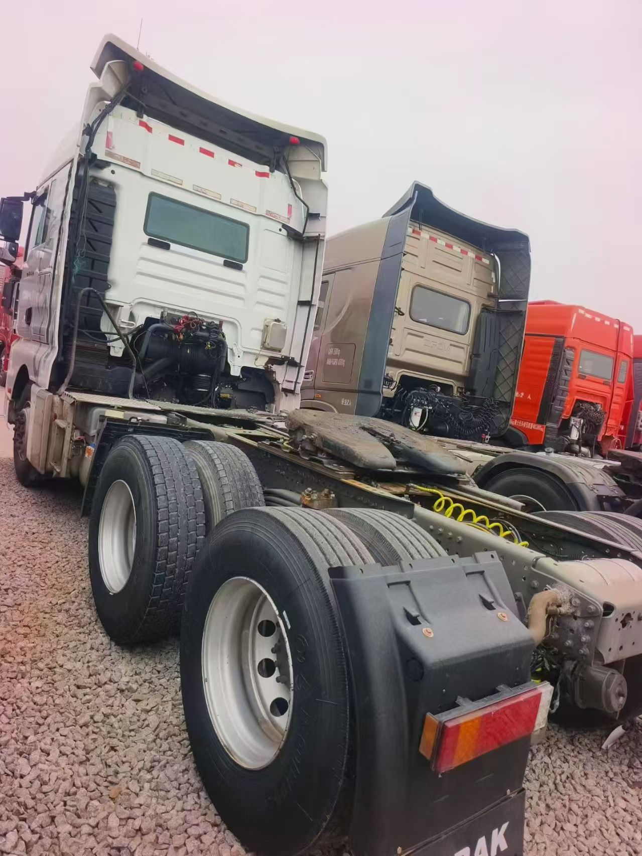 Second Hand SITRAK C7H With Original MAN Motor & ZF Transmission Heavy Load Leaf Spring Truck For Freight