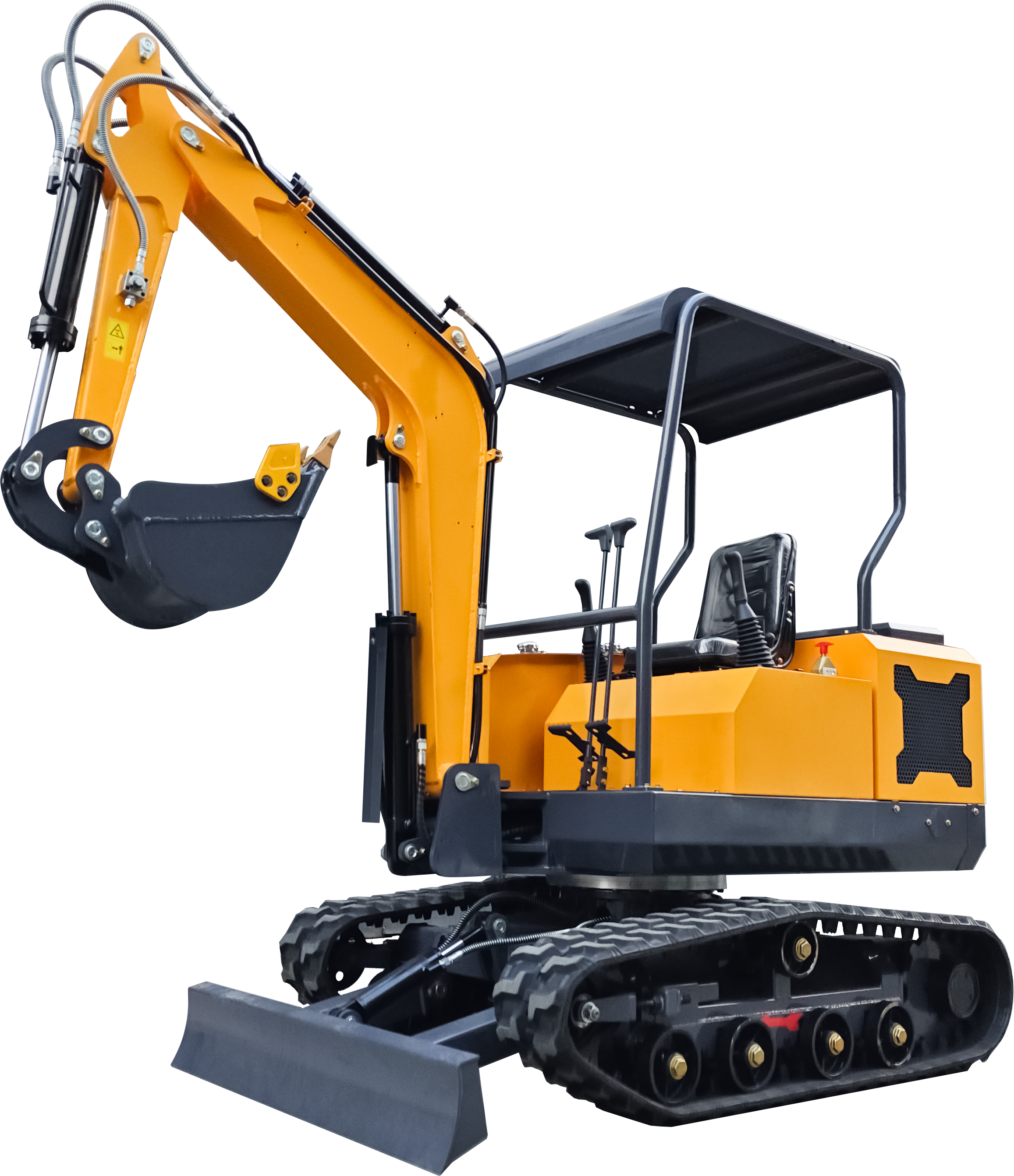 Model 25 Off-Road Side Swing Mini Excavator Laidong 385 29kW High Power Triple Pump Mountain Reclamation Digger