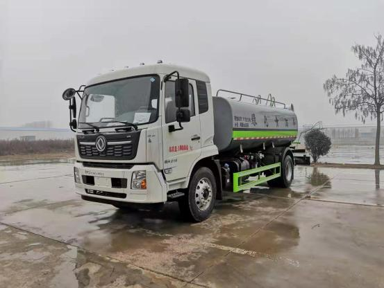 Dongfeng Kinland 11.7CBM Green Sprinkler Truck ZYW5183GPSDF6 National VI Water Spraying Truck