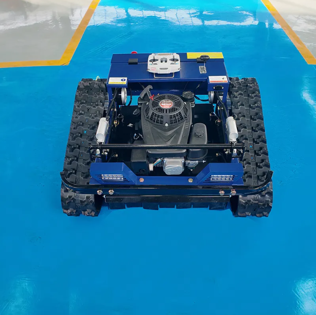 GC-192-100C Remote Crawler Diesel Grass Shredder 100cm Width Garden Sports Field Automatic Mowing Equipment In Stock
