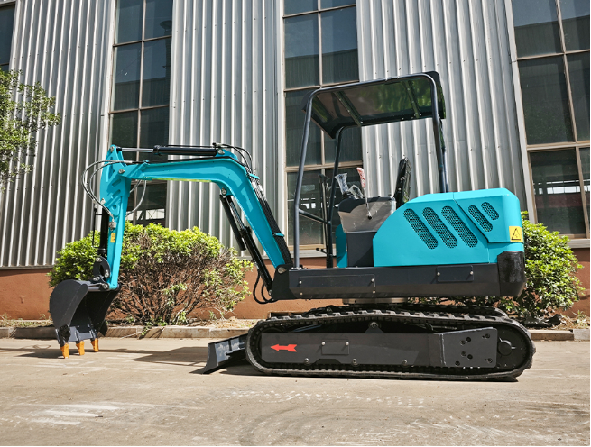 Model 35 3.3 Ton Zero Tail Mini Excavator Changchai 490 34kW Piston Pump Municipal Construction Digger