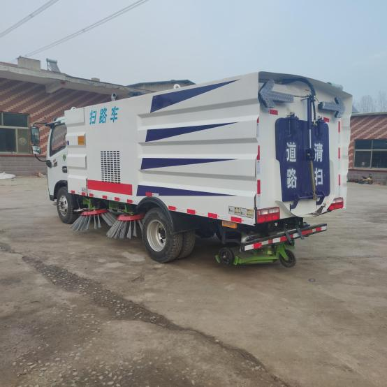 Dongfeng D6 National VI Road Sweeper, Zhongyunwei ZYW5071TSL6EQ Wet Street Cleaning Truck