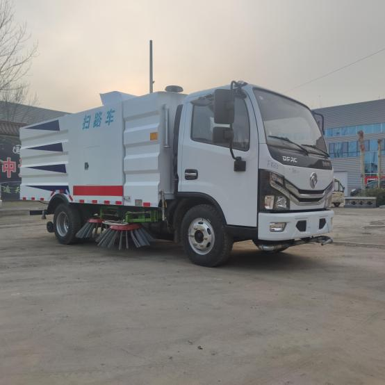 Dongfeng D6 National VI Road Sweeper, Zhongyunwei ZYW5071TSL6EQ Wet Street Cleaning Truck