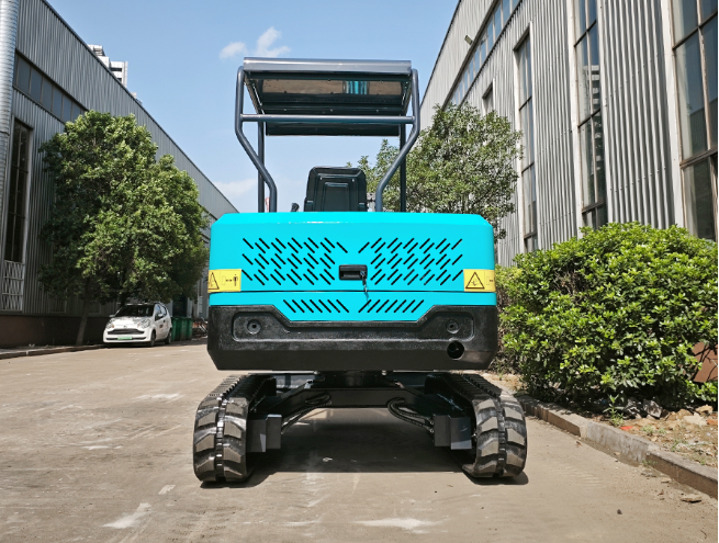 Model 35 3.3 Ton Zero Tail Mini Excavator Changchai 490 34kW Piston Pump Municipal Construction Digger