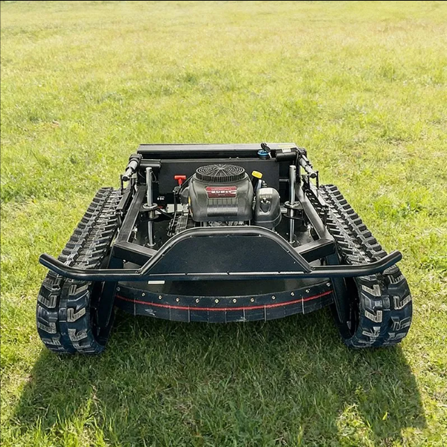 608cc Remote Control Crawler Lawn Mower 22HP 50° Slope Orchard Slope Wireless Automatic Weeder CE EPA Certified.