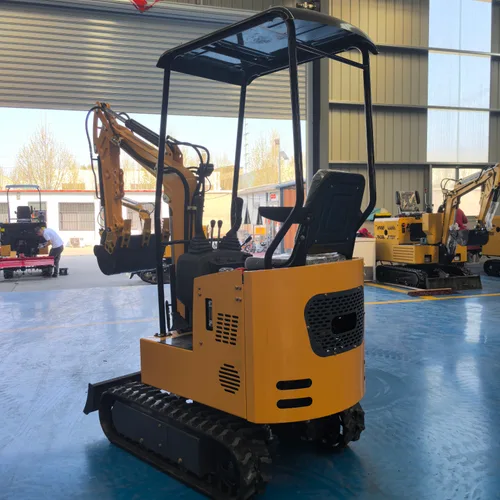 12A 1 Ton Mini Excavator Household Orchard Greenhouse Indoor Demolition Small Track Digger With Multi Attachments Ready Stock