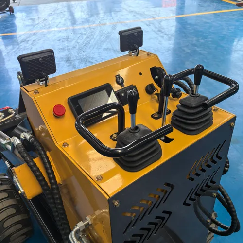 480S Mini Wheel Skid Steer Loader Household Construction Small 4WD Skid Steer With Multi Attachments Ready Stock