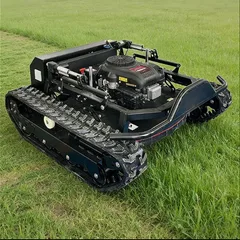 608cc Remote Control Crawler Lawn Mower 22HP 50° Slope Orchard Slope Wireless Automatic Weeder CE EPA Certified.