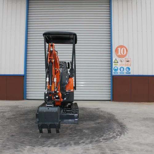 Mini Excavator With 0.02m³ Bucket, Single Cylinder Diesel Small Digger For Indoor Demolition & Landscaping