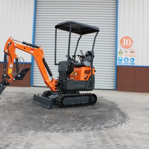 Mini Excavator With 0.02m³ Bucket, Single Cylinder Diesel Small Digger For Indoor Demolition & Landscaping