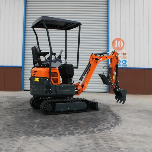 Mini Excavator With 0.02m³ Bucket, Single Cylinder Diesel Small Digger For Indoor Demolition & Landscaping