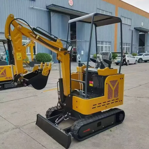 JD-17 Mini Excavator 1.7 Ton Laidong 26HP Rubber Track Micro Digger For Orchard Greenhouse Demolition