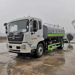Dongfeng Kinland 11.7CBM Green Sprinkler Truck ZYW5183GPSDF6 National VI Water Spraying Truck