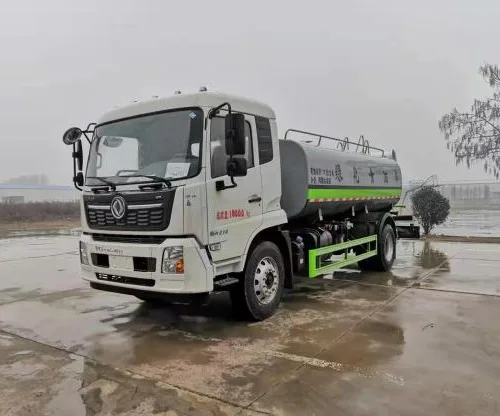 Dongfeng Kinland 11.7CBM Green Sprinkler Truck ZYW5183GPSDF6 National VI Water Spraying Truck