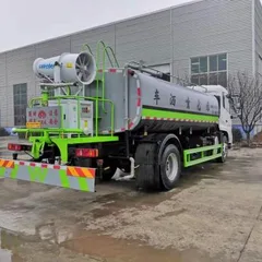 Dongfeng Kinland 11.7CBM Green Sprinkler Truck ZYW5183GPSDF6 National VI Water Spraying Truck