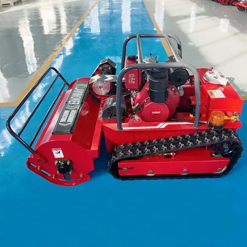 GC-192-100C Remote Control Crawler Diesel Lawn Mower 15HP 60° Slope Orchard 100cm Width Grass Shredder CE EPA Export Certified