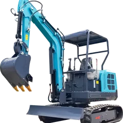 Model 25 Mini Excavator 2.38 Ton Changchai 390 Triple Pump Hydraulic Pilot Farm & Construction Digger