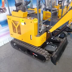 JD-17 Mini Excavator 1.7 Ton Laidong 26HP Rubber Track Micro Digger For Orchard Greenhouse Demolition