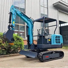 Model 25 Mini Excavator 2.38 Ton Changchai 390 Triple Pump Hydraulic Pilot Farm & Construction Digger