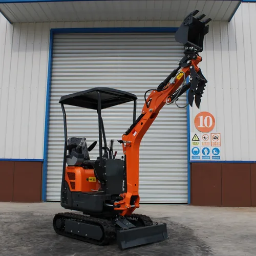 Mini Excavator With 0.02m³ Bucket, Single Cylinder Diesel Small Digger For Indoor Demolition & Landscaping