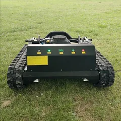 608cc Remote Control Crawler Lawn Mower 22HP 50° Slope Orchard Slope Wireless Automatic Weeder CE EPA Certified.