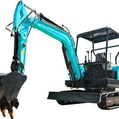 Model 35 3.3 Ton Zero Tail Mini Excavator Changchai 490 34kW Piston Pump Municipal Construction Digger