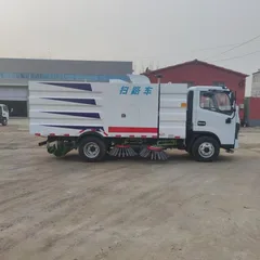 Dongfeng D6 National VI Road Sweeper, Zhongyunwei ZYW5071TSL6EQ Wet Street Cleaning Truck