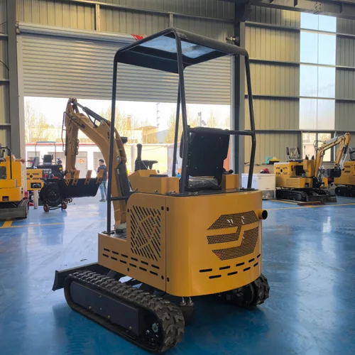 Model 1.3 Ton Mini Excavator Retractable Chassis Rubber Track Orchard Indoor Breeding Digger Ready Stock