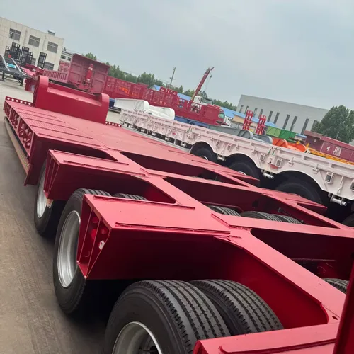 Multi-Axle Low Flatbed Semi Trailer 10-30m Wind Power Oversize Cargo Transport Flat Trailer Private Custom 50,000-1,000,000 CNY