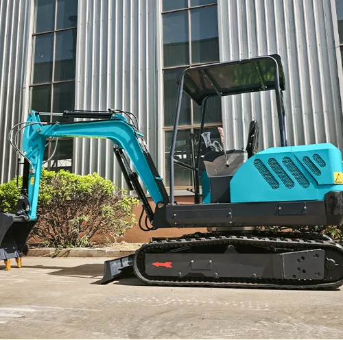 Model 35 3.3 Ton Zero Tail Mini Excavator Changchai 490 34kW Piston Pump Municipal Construction Digger