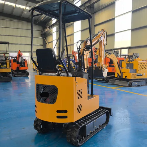12A 1 Ton Mini Excavator Household Orchard Greenhouse Indoor Demolition Small Track Digger With Multi Attachments Ready Stock