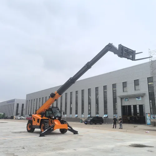 MAT1845 Telehandler 4.5 Ton Capacity 18.7m Lifting Height Off-Road Construction Material Handler Ready Stock