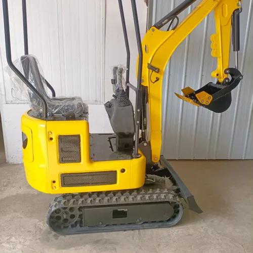Brand New Model 1 Ton Mini Excavator Retractable Chassis Rubber Track For Orchard Greenhouse