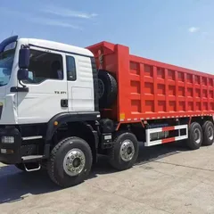 Howo Dump Truck - Engine: Weichai WD615 series 371-horsepower diesel engine with a displacement of 9.726L, compatible with China National III/IV emission standards (Euro III standard prevalent in overseas markets)