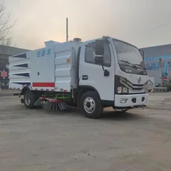 Dongfeng D6 National VI Road Sweeper, Zhongyunwei ZYW5071TSL6EQ Wet Street Cleaning Truck