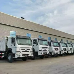 Howo Dump Truck - Engine: Weichai WD615 series 371-horsepower diesel engine with a displacement of 9.726L, compatible with China National III/IV emission standards (Euro III standard prevalent in overseas markets)