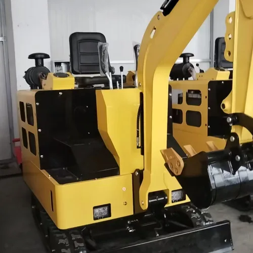 Export Model 09 Small Excavator Compatible With Rotary Tiller For Yard & Orchard Dual Use