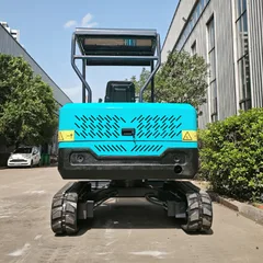 Model 35 3.3 Ton Zero Tail Mini Excavator Changchai 490 34kW Piston Pump Municipal Construction Digger
