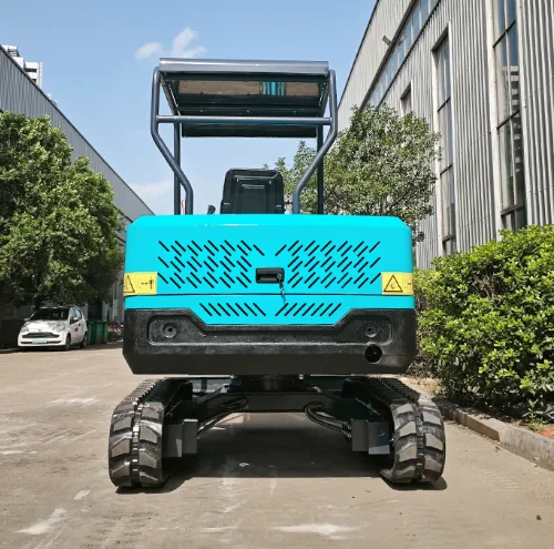 Model 35 3.3 Ton Zero Tail Mini Excavator Changchai 490 34kW Piston Pump Municipal Construction Digger