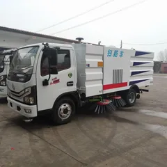 Dongfeng D6 National VI Road Sweeper, Zhongyunwei ZYW5071TSL6EQ Wet Street Cleaning Truck