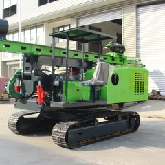YH-03D Solar Pile Driver Tracked Full Hydraulic Soil & Rock Dual-Use Telescopic Mast PV Drilling Machine Ready Stock