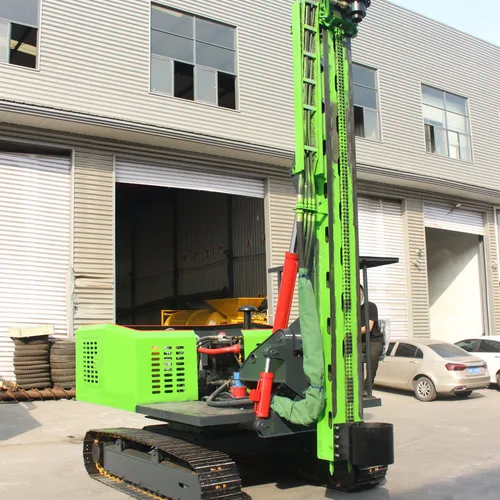 YH-03D Solar Pile Driver Tracked Full Hydraulic Soil & Rock Dual-Use Telescopic Mast PV Drilling Machine Ready Stock