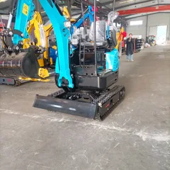 JD-18 Zero Tail Mini Excavator Kubota 16HP Zero Swing Micro Digger For Indoor Demolition & Orchard Greenhouse
